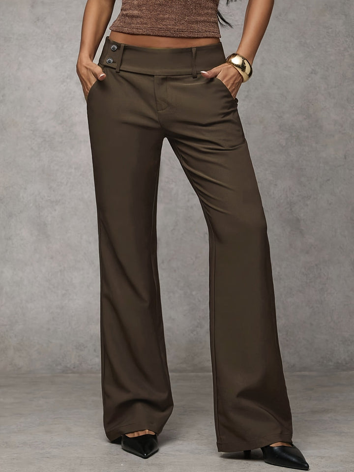Inès | Pantalon large moderne et élégant
