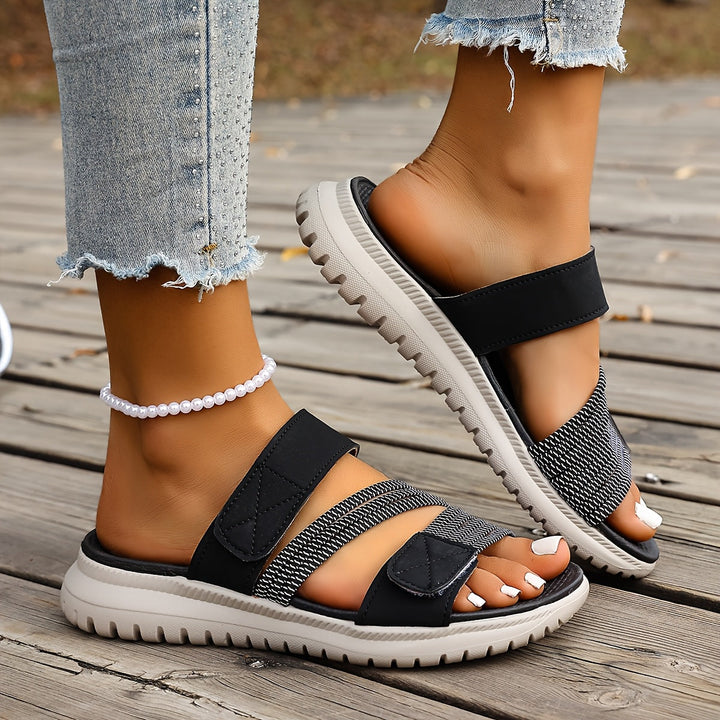 Sandales Orthopédiques Élégantes Marvella en Cuir Luxe