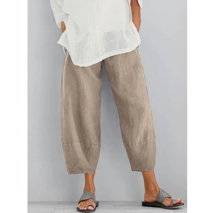 Elena | Pantalon Ample Décontracté