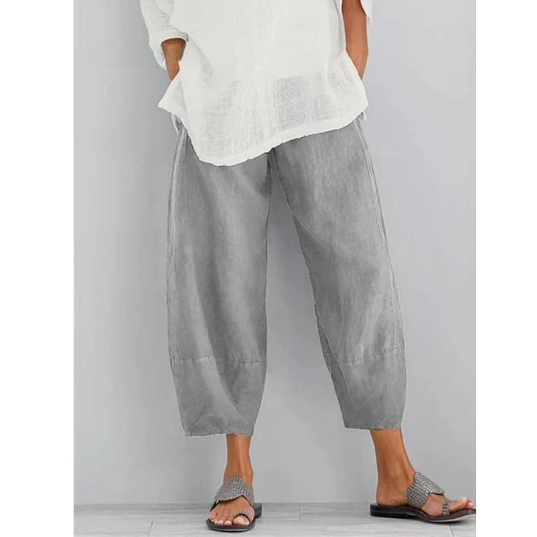 Elena | Pantalon Ample Décontracté