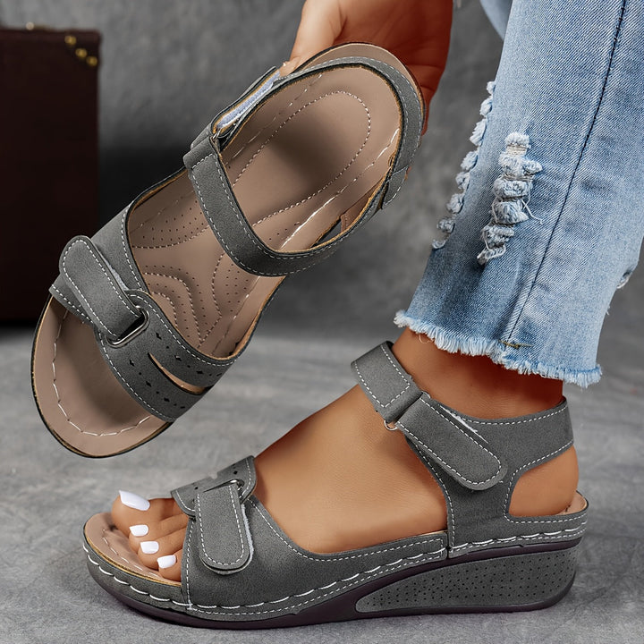 Sandale orthopédique Madison en cuir raffiné - Élégance intemporelle