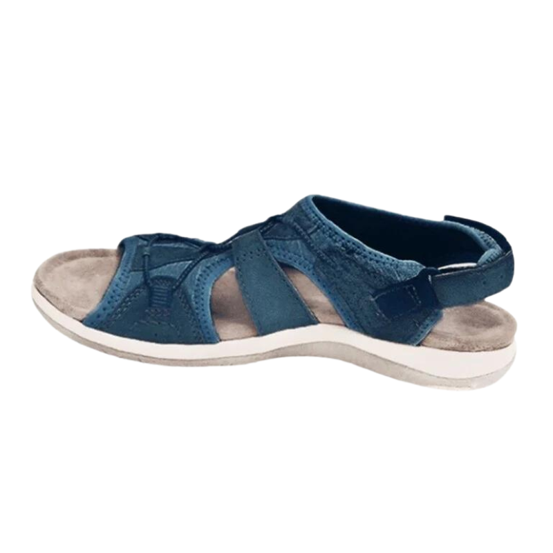 Sandales Orthopédiques Ursula en Cuir Élégant - Maison Claire et Sylvie