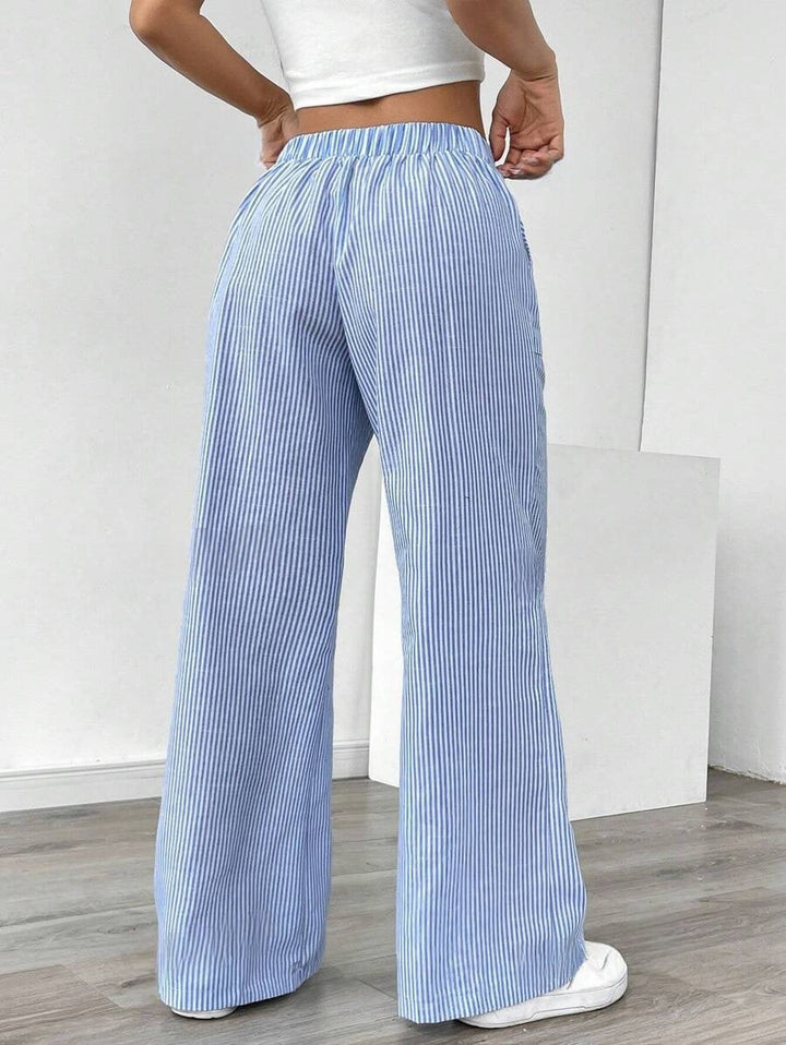 Noël | Pantalon large à rayures