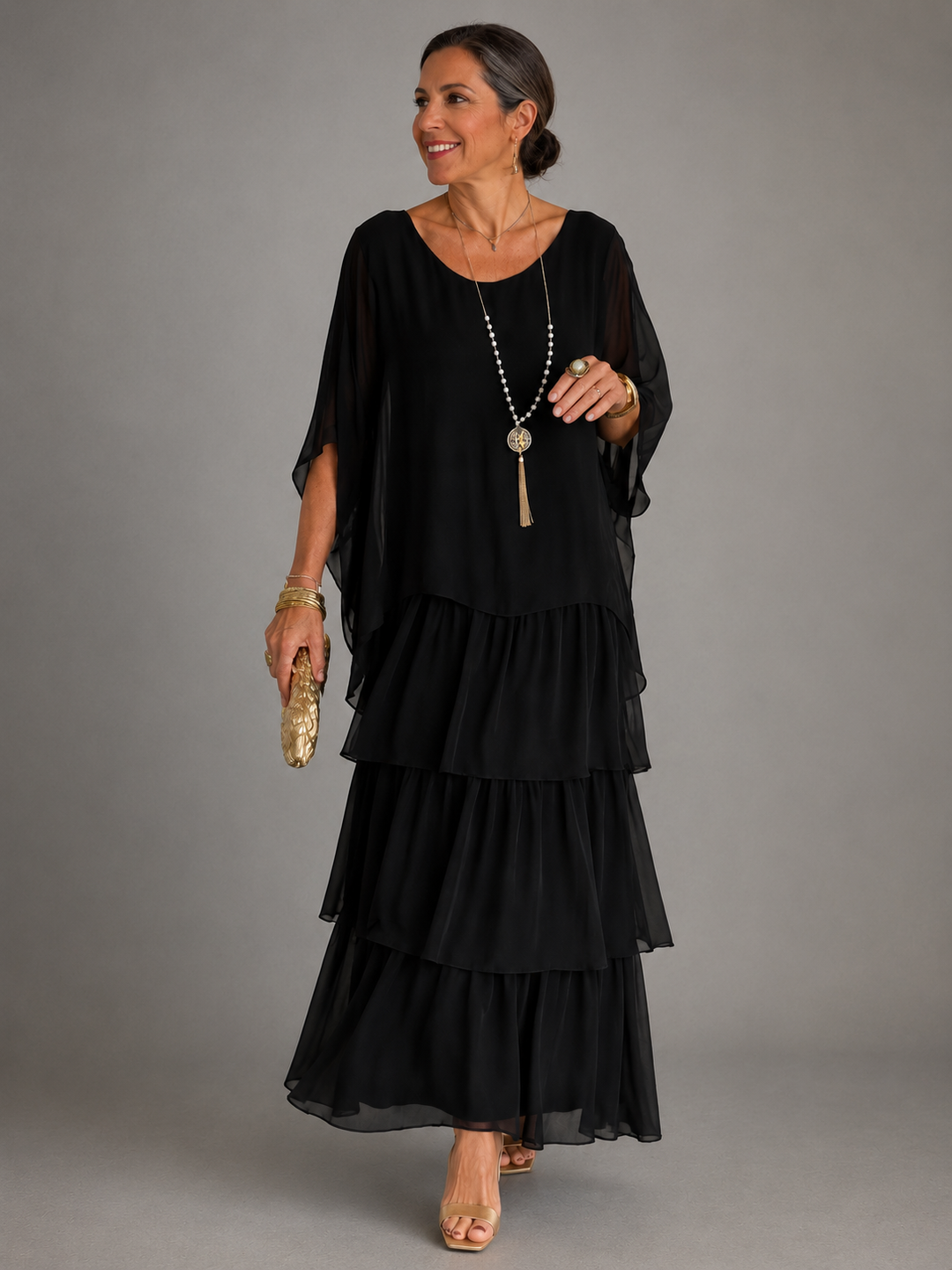 Garance | Robe Maxi Fluide et Élégante