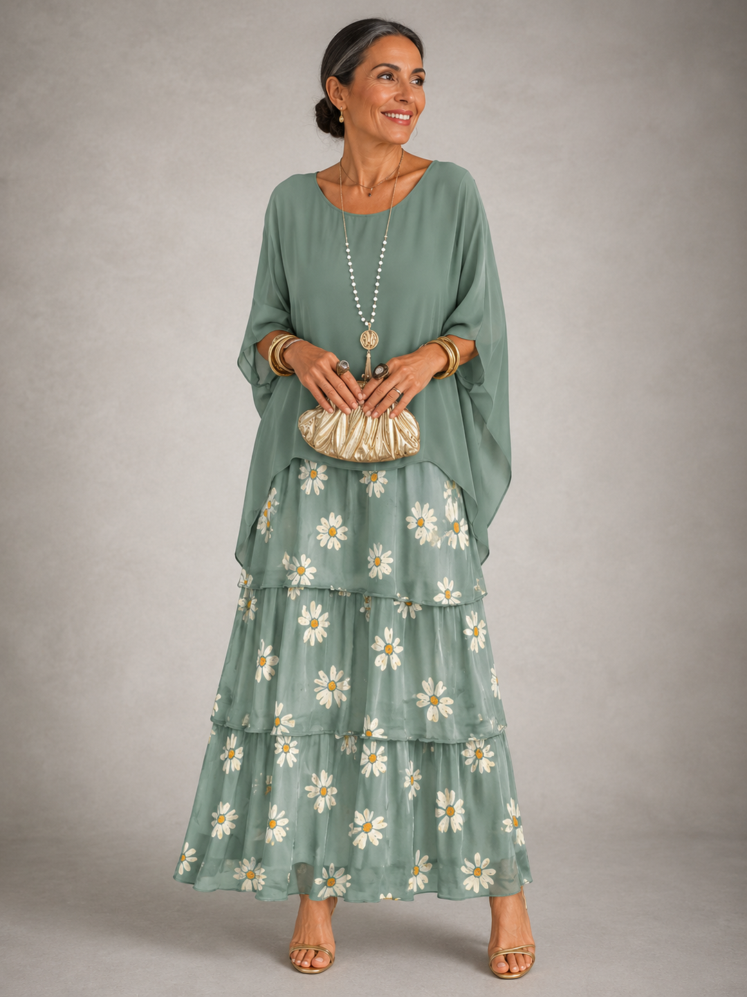 Garance | Robe Maxi Fluide et Élégante