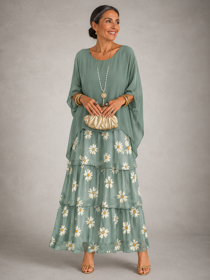 Garance | Robe Maxi Fluide et Élégante