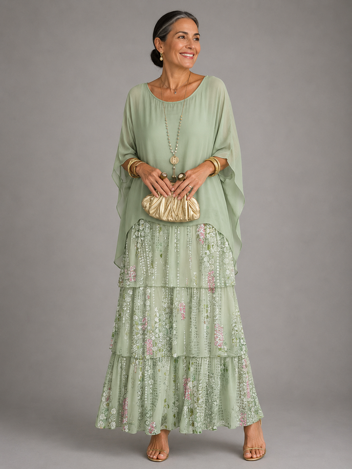 Garance | Robe Maxi Fluide et Élégante