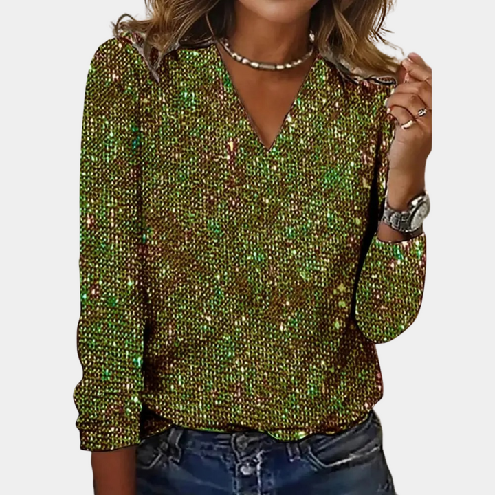 Ines | Haut à sequins pour femmes | Soirée
