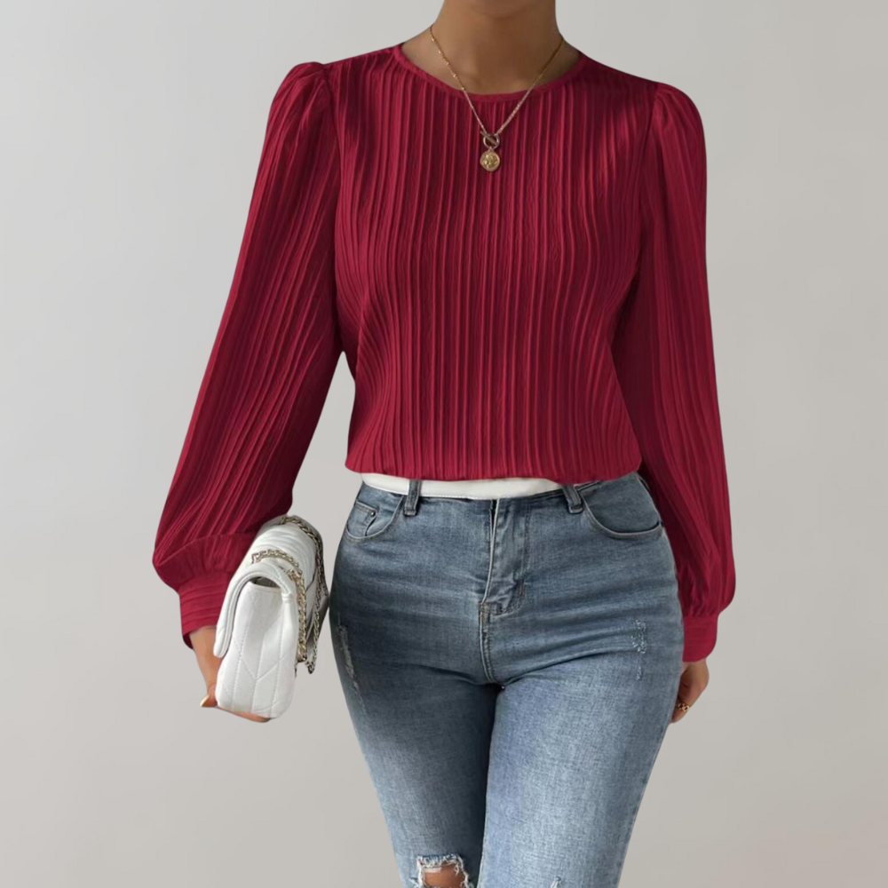 Mouna | Haut à manches longues pour femme | Tendance