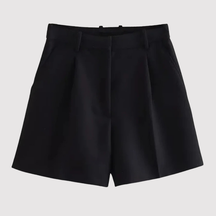 Amélie | Short Taille Haute à Plis