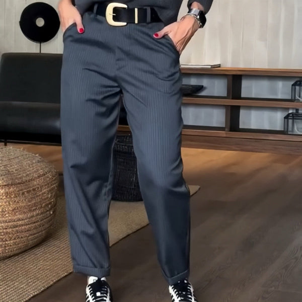 Élise | Pantalon rayé