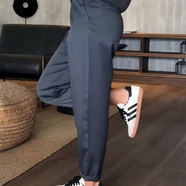 Élise | Pantalon rayé