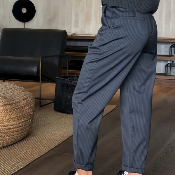 Élise | Pantalon rayé